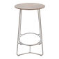 Pan Oval Bar Table 140, HPL Patina Grey-Brown