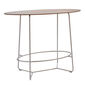 Pan Oval Bar Table 140, HPL Patina Grey-Brown