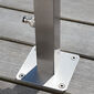 Garden Shower Stainless Steel with Flange
