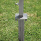 Garden Shower Stainless Steel with Ground Spike