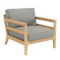 Newhaven Armchair incl. cushion in the design "Stone/ seams Taupe"