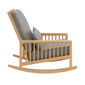 Newhaven Rocking Chair incl. cushion in the design "Stone/ seams Taupe"