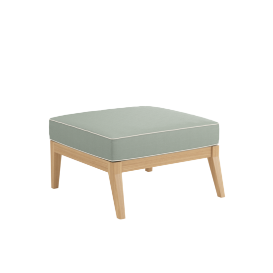 Valencia Lounge Element without backrest in the design "Mineral/Linum"