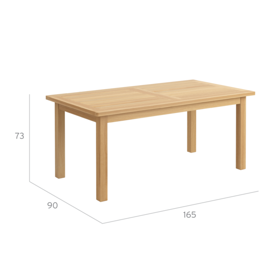 Cornwall Table Teak 165 x 90