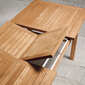 Cornwall Extending Table Teak 165-220 x 90