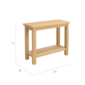 Cornwall Console Table Teak