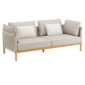 Cavo Lounge Sofa Beige incl. cushion in the design "Nature"