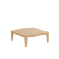 Valencia Lounge Footstool in the design "Linum/seams Pearl"