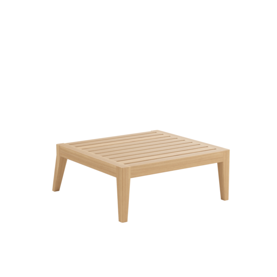 Valencia Lounge Element without backrest in the design "Linum/seams Pearl"