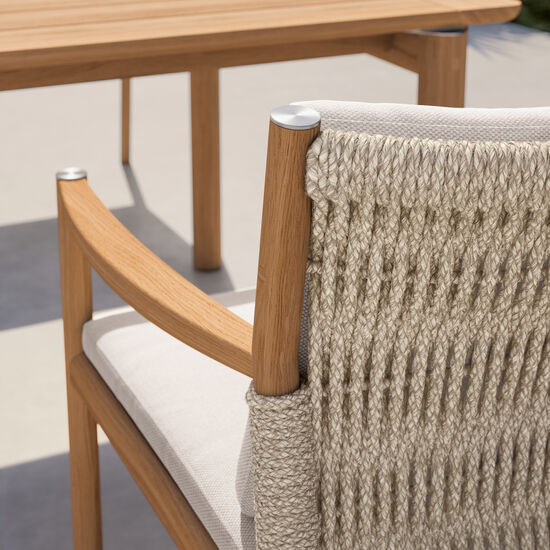 Cushion Cavo Armchair, design "Travertine"