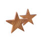 Teak Stars Set of 2