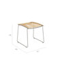 Pan Chair Footstool, Brown