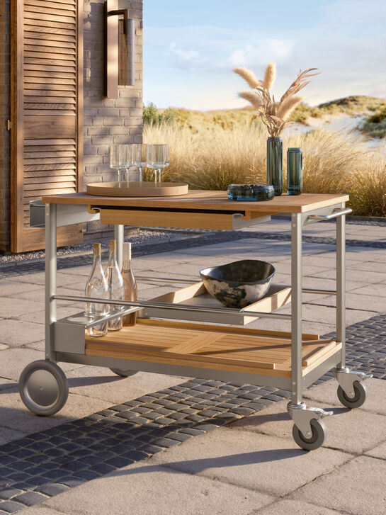 Monterey Serving Trolley Silk