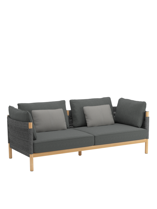 Cavo Lounge Sofa Anthracite incl. cushions Anthracite