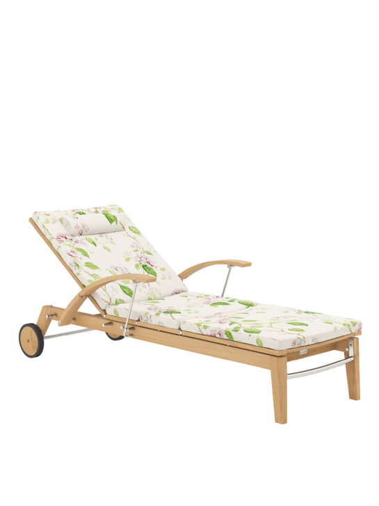 Cushion for Hamptons Lounger Hortensia Rosy Pink