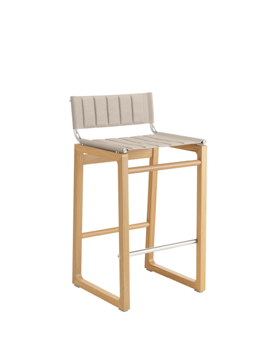 Benton Bar Stool Stormy Grey fixed