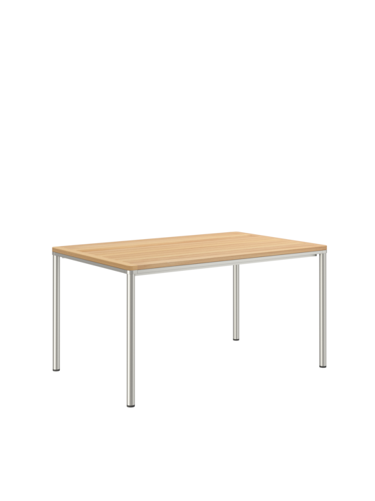 Portland Table Stainless Steel/Teak