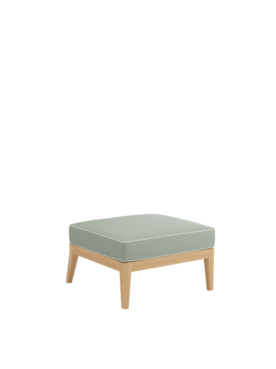 Valencia Lounge Element without backrest incl. cushion Mineral/seams Linum