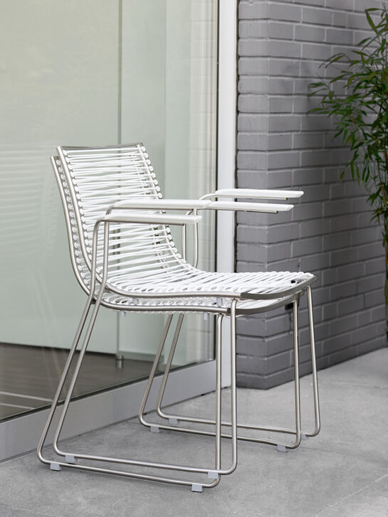 Pan Armchair White
