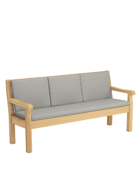 Back Cushion for Summerfield / Kensington Seat 180 Stone, Set of 3