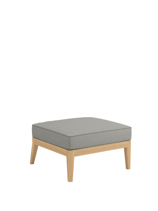 Valencia Lounge Element without backrest incl. cushion Stone/seams Taupe