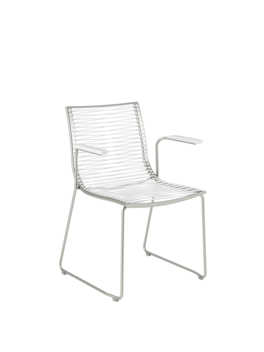 Pan Armchair White
