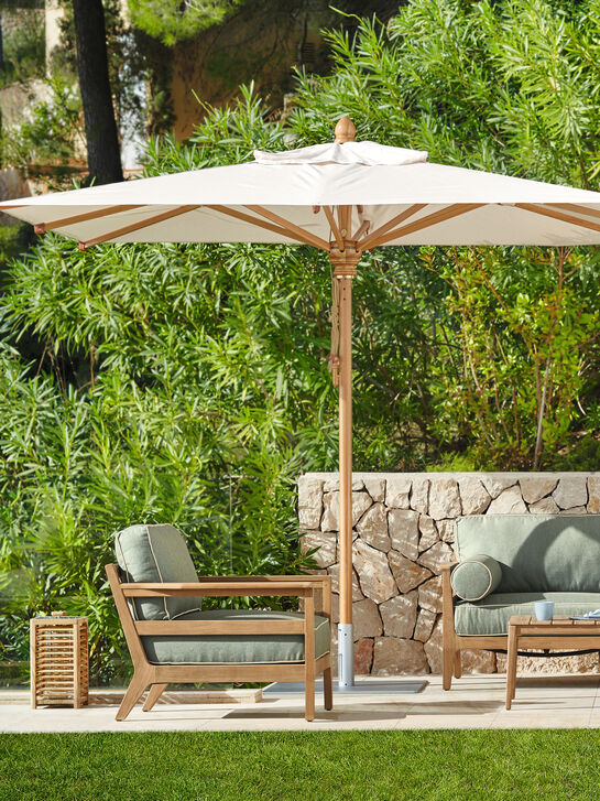 Newhaven Armchair incl. cushions Mineral/seams Linum