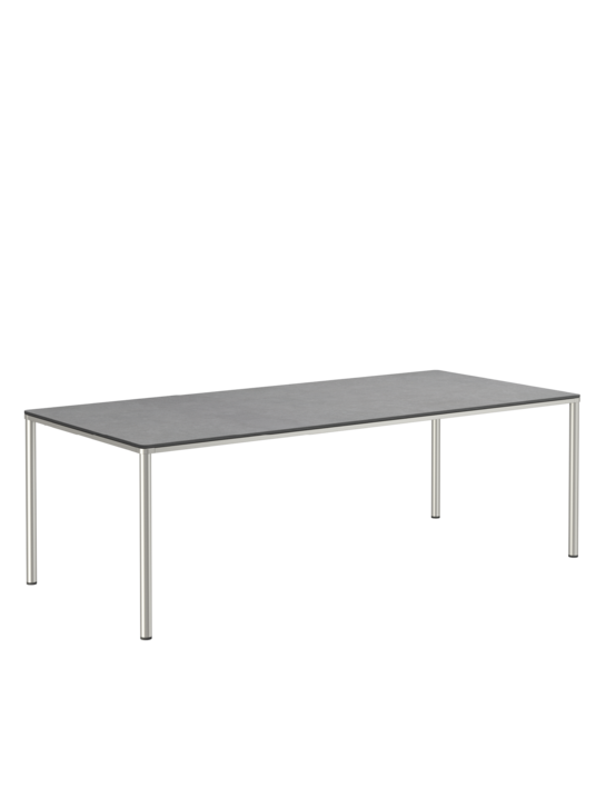 Portland Table Stainless Steel/HPL Shade