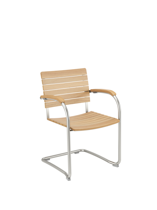 Bolero Cantilever Chair Teak