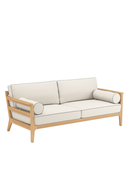 Newhaven Sofa incl. cushions Linum/seams Indigo