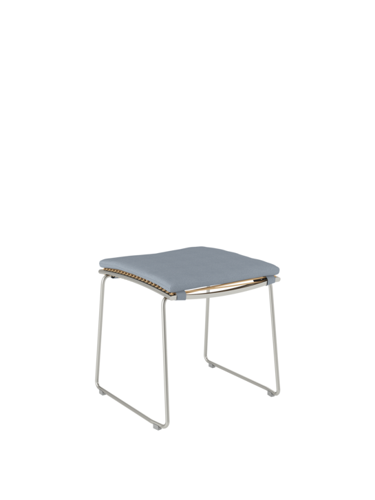 Cushion for Pan Chair Footstool Indigo