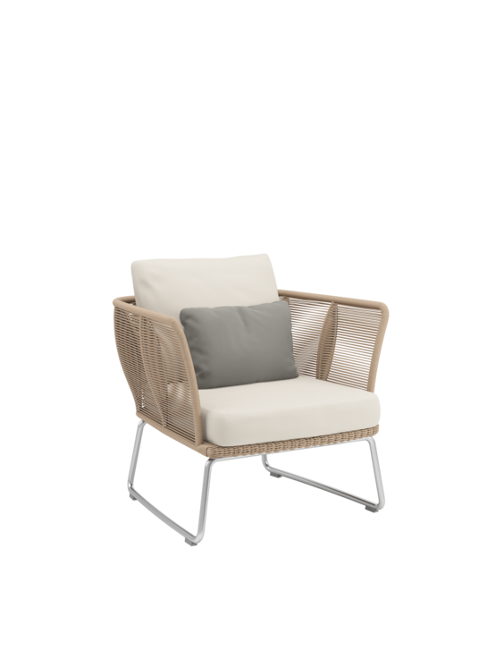 Amari Lounge Armchair incl. cushions Linum