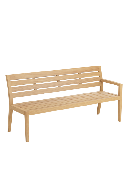 Valencia Bench Element with armrest left 180