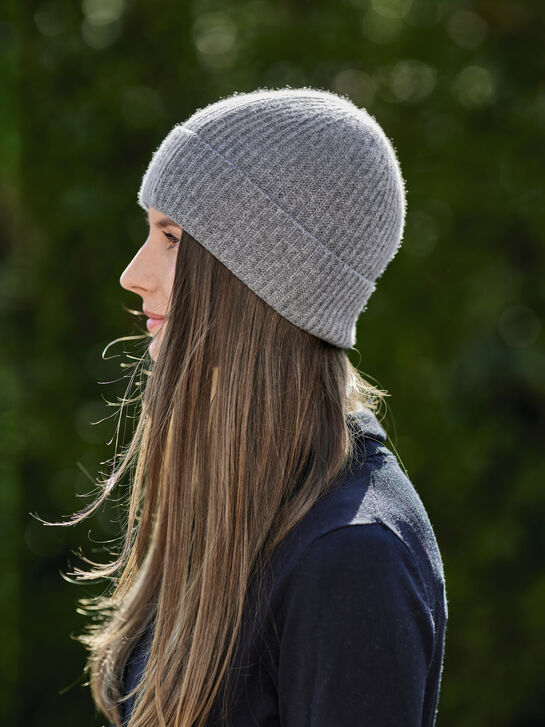 Knitted Cap made of eco-cashmere