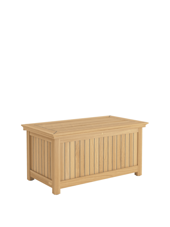 Cushion Chest Teak M Low