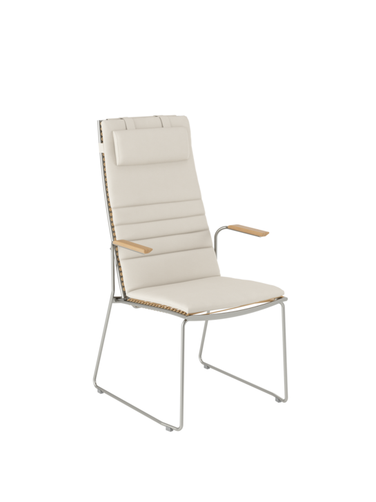 Cushion for Pan High Back Chair 75 Linum