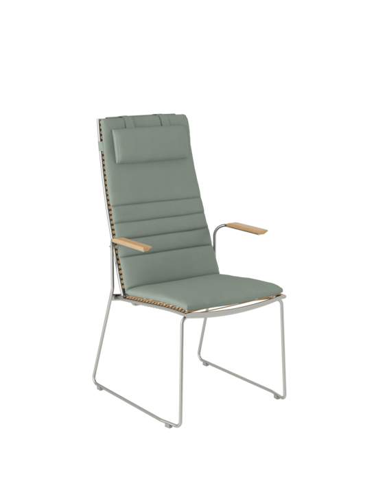 Cushion for Pan High Back Chair 75 Mineral