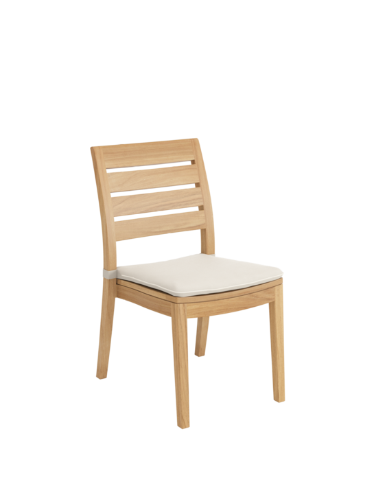 Seat Cushion for Valencia Chair Linum piped