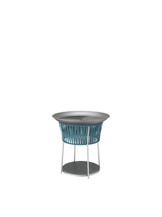 Temper Side Table Ceramic Teal
