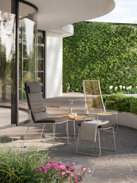 Pan Footstool for Chair Brown