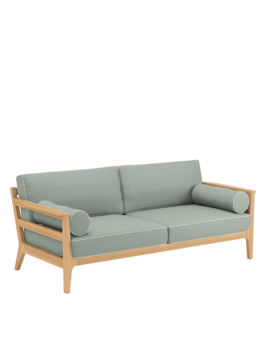 Newhaven Sofa incl. cushions Mineral/seams Linum