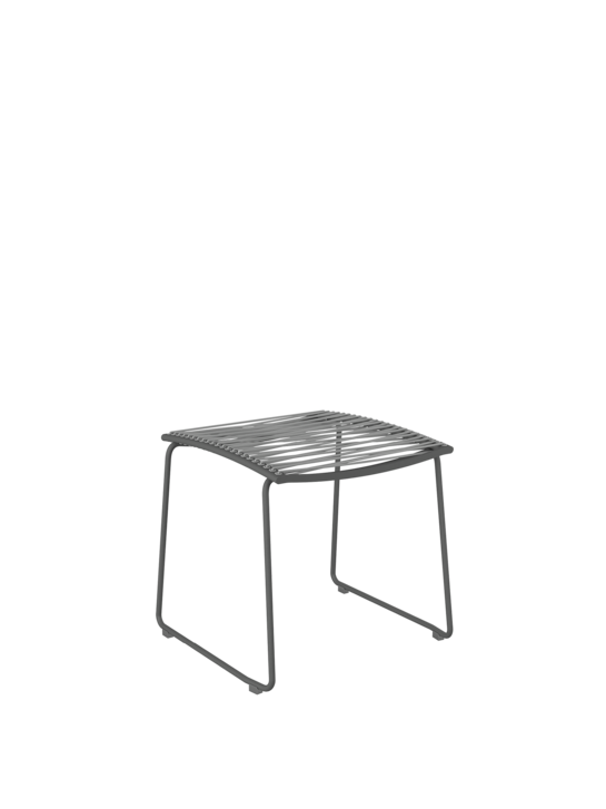 Pan Footstool for Chair Graphite