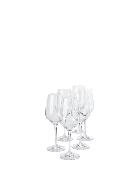 Claris White Wine Stemmed Glass, set of 6