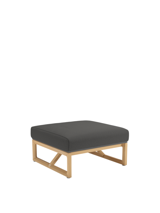 Trey Lounge Footstool incl. cushion Anthracite