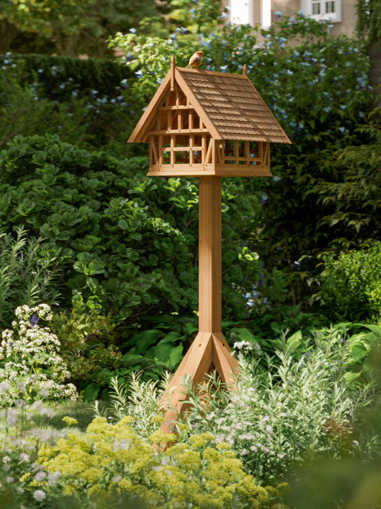 Birdhouse Teak with shingles