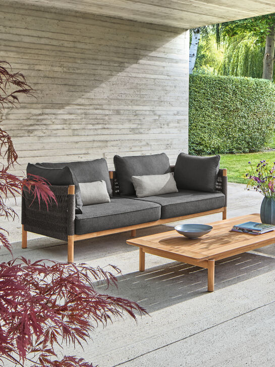 Cavo Lounge Sofa Anthracite incl. cushions Anthracite
