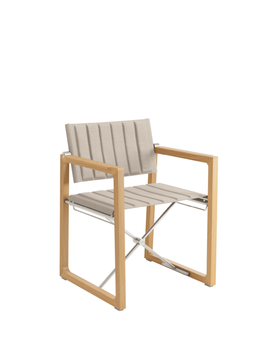 Benton Armchair Stormy Grey foldable