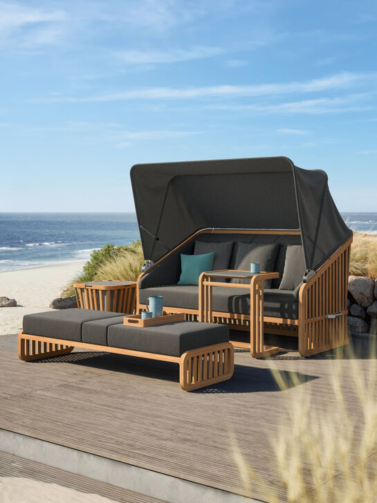 Newcastle Set Grand incl. cushions Anthracite