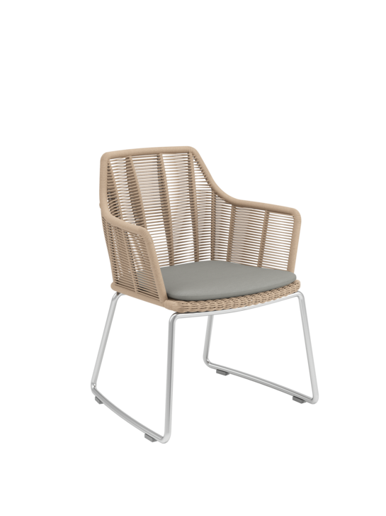 Seat Cushion for Amari Armchair Stone