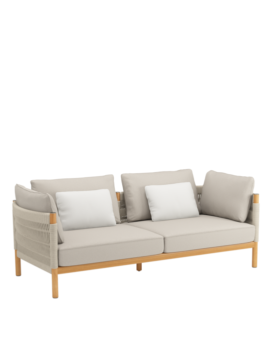 Cavo Lounge Sofa Beige incl. cushions Nature